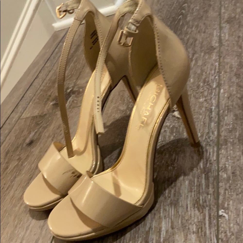 Open toe heels